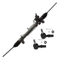 Detroit Axle - FWD Front Rack & Pinion Kit for 03-08 Pontiac Vibe Matrix, Power Steering Rack and Pinion Assembly Outer Tie Rod Ends 2003 2004 2005 2006 2007 2008 Replacement
