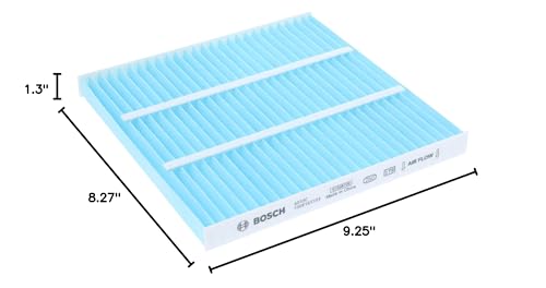 Bosch Automotive BOSCH 6033C HEPA Cabin Air Filter - Compatible With Select Dodge Dart, Pontiac Vibe, Toyota Tacoma