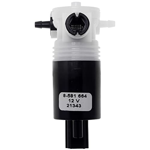 TRICO Spray Automotive Replacement Windshield Washer Pump (11-529) Fits Select Chrysler, Dodge, Ford, Jeep, Land Rover, and Lincoln Model Years