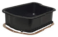 Derale 14210 Transmission Cooling Pan for Dodge A518 (46RH, 46RE) / A618 (47RH, 47RE, 48RE), Black