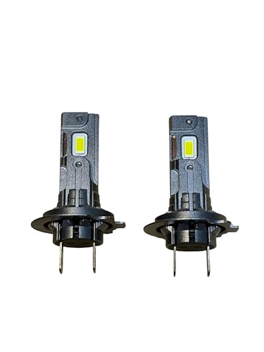 Termitor H7 Light Bulbs, 70000LM 1200% Super Bright, 6500K Cool White, Real 1:1 Halogen Mini Size H7 H7LL Fog Light bulb, Plug and Play, Pack of 2