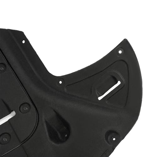 BALOCEO Engine Splash Shield Compatible with 2016-2021 Hyundai Tucson Eco Urban Edition Value Replacement for HY1228190 29110D3600-PFM Plastic(PET) Black