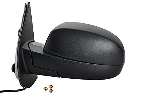 ZAPOSTS Side View Mirror Replacement Fit for 07-13 for Chevy Silverado 1500 2500 HD 3500 HD for GMC Sierra 1500 2500 for GMC Yukon/Yukon XL 1500 Power Heated Manual Folding Driver Side Mirror.