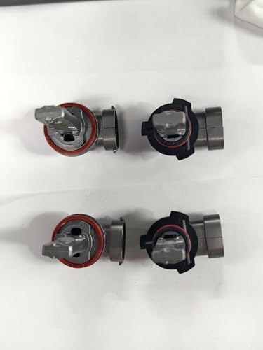 SEALIGHT 𝐇𝟏𝟏/𝐇𝟗/𝐇𝟖 and 𝟗𝟎𝟎𝟓/𝐇𝐁𝟑 Bulbs Combo, 100,000LM 900% Wider Driving Vision Mini Size, 9005 H11 Fog Lights with Fan, Plug and Play, Pack of 4