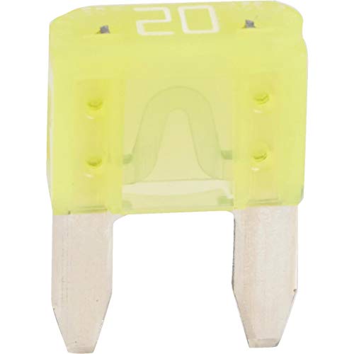 Bussmann - BP/ATM-20-RP 0408.1332 BP/ATM-20 20 Amp Fast Acting Mini-Fuse,Yellow