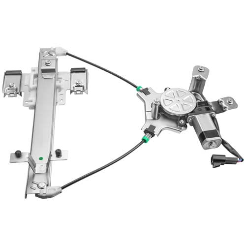 NPAUTO Rear Left Driver Side Power Window Regulator with Motor fit for 07-14 Chevy Tahoe, GMC Yukon, Cadillac Escalade 2007 2008 2009 2010 2011 2012 2013 2014, 741-390