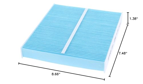 BOSCH 6087C HEPA Cabin Air Filter - 3 Layer Protection For A Healthier Ride