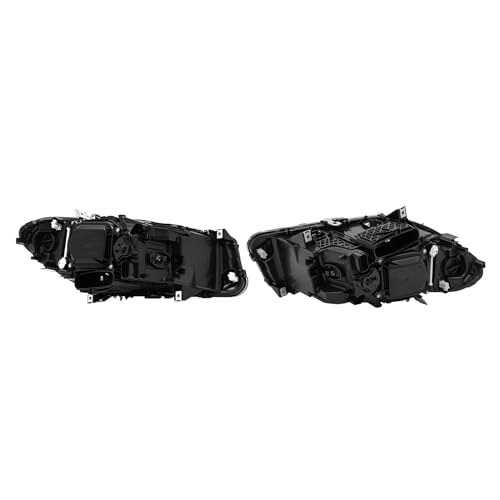 Front HID LED Halogen Headlights Assembly Left+Right Side for 2014-2017 BMW 535i/528i Luxury&Base w/LED DRL Driver&Passenger Head Lights Direct Replacement Headlamps Assy Set (A Pair (Headlights))