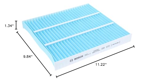 Bosch Automotive 6040C HEPA Cabin Air Filter for 2011-2019 Dodge Durango, 2011-2019 Jeep Grand Cherokee