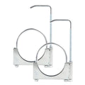 GESEXI Exhaust Clamp With Hanger fit 4" Exhaust Pipe, Universal Clamp On Exhaust Hanger-2PCS