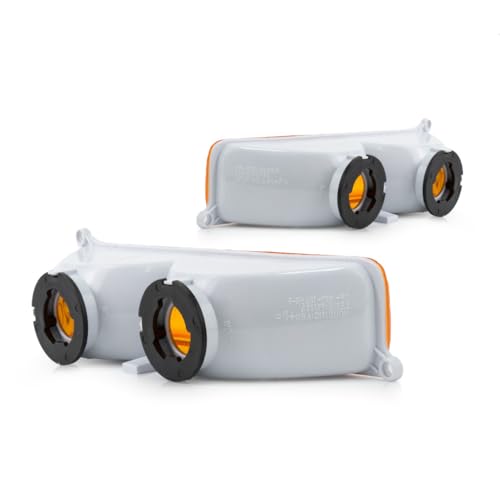 CarLights360 For 1997-2001 Jeep Cherokee Pair Park/Signal Lights Driver and Passenger Side Unitpark/signal combination CH2520127 CH2521127-replaces 55055143 55055142