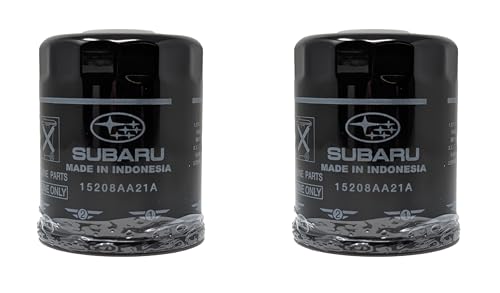 Subaru Engine Oil Filter & Crush Washer Kit (1, 2, 3, 6, 12 pks available) Outback Legacy Impreza Forester XV Crosstrek Ascent 15208AA21A 803916010 (2 Pack)