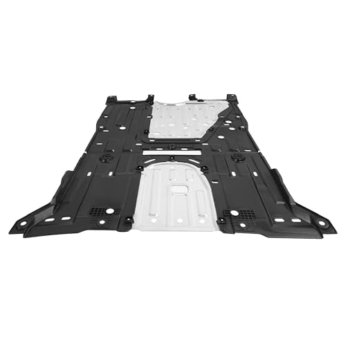 ECOTRIC Engine Splash Shield Plate Compatible with 2013-2015 Honda Civic Replacement for 74110TR3A20 Rear Lower Silvery Aluminium Engine Case Undercar Shield Guard