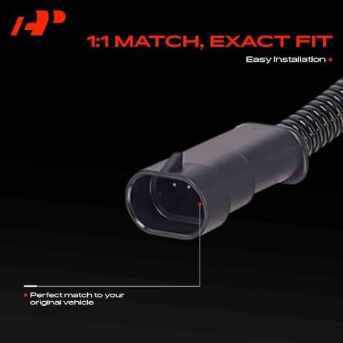A-Premium Engine Crankshaft Position Sensor Compatible with Jeep & Dodge Models - Grand Cherokee 1993-1996, Wrangler 1993-1995, Cherokee 1993-1996, Dakota 1996, 2.5L 4.0L, Replace# 56026882, 56026921