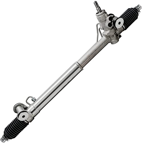 Detroit Axle - Front Rack and Pinion Kit for 2003-2009 Chevrolet Trailblazer GMC Envoy 2004 2005 2006 2007 2008, Power Steering Rack and Pinion 2 Outer Tie Rods Replacement