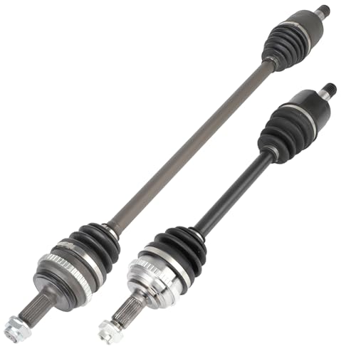 SCITOO Pair (2) Front CV Axle Shaft Assembly Fit for Honda Civic 1.7L 2001-2005 Front Left Driver and Right Passenger Side NCV36555,66-4060,60-4192 AT 2PCS