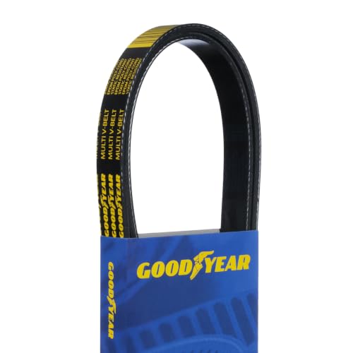 Goodyear Belts 1060740 Serpentine Belt, 6-Rib, 74" Length for 1996-2024 for 1996-2004 Audi & 1998-2009 Chevrolet