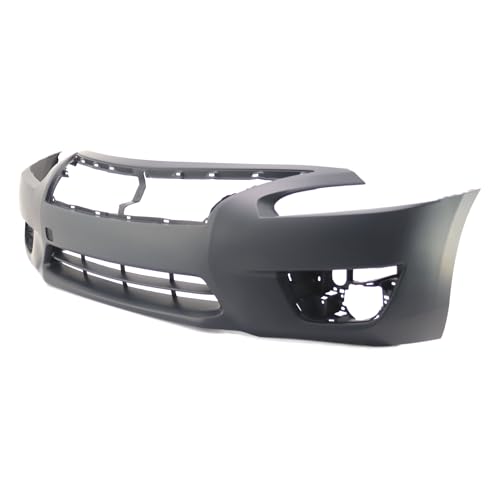 FitParts Compatible with Front Bumper Cover Fascia 2013 2014 2015 Nissan Altima SL S SV 13-15. New Primed With Fog Light Holes. NI1000285 620223TA0H