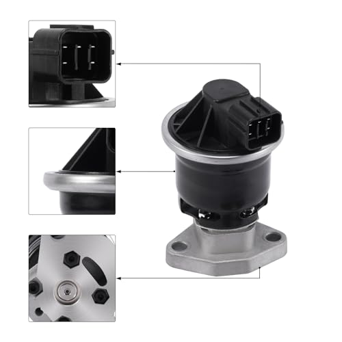 AULINK EGV658 EGR Valve For Honda Accord 1998-2007, Pilot 2003-2008, Ridgeline 2006-2008, Odyssey 1999-2011,For Acura CL MDX RL TL,Saturn Vue 2004-2007