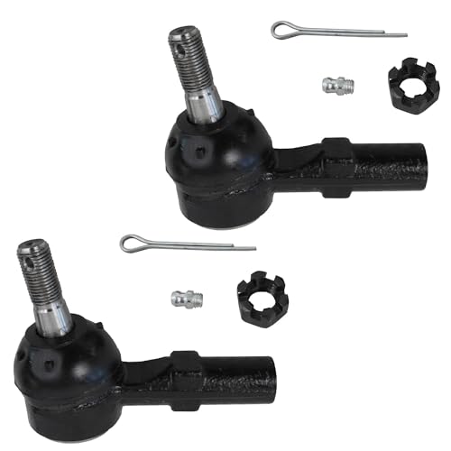 Detroit Axle - FWD Front Rack & Pinion Kit for 03-08 Pontiac Vibe Matrix, Power Steering Rack and Pinion Assembly Outer Tie Rod Ends 2003 2004 2005 2006 2007 2008 Replacement