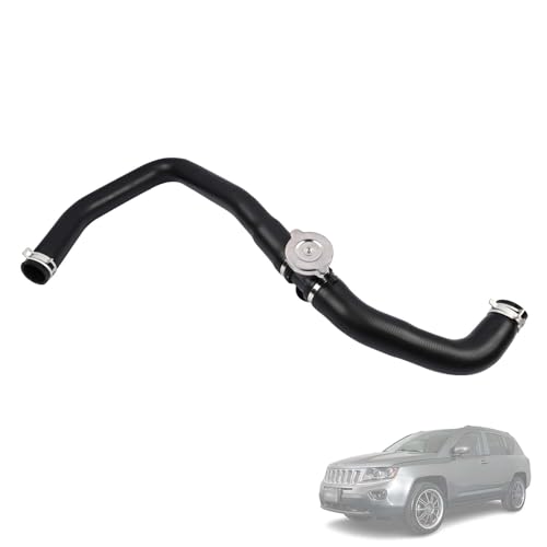 Getfarway Upper Radiator Hose Compatible with Jeep Compass/Patriot 2.0L 2.4L 2007-2017/ Compatible with Dodge Caliber 1.8L 2.0L 2.4L 2007-2012, Replace 5058172AH 5058172AE 5058172AI