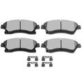 SCITOO D1522 Front Ceramic Brake Pads Sets Fit For Chevrolet Cruze 2011-2015,For Chevrolet Cruze Limited 2016,For Chevrolet Sonic 2012-2017