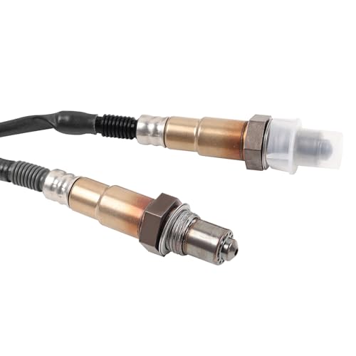 HTMXJA 2Pcs Upstream and Downstream Oxygen O2 Sensor for 2012-2016 Accent,Rio,Vel0ster and Soul L4-2.4L OE#234-5055 234-4568