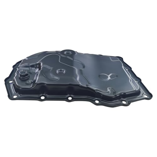 SHOWSEN 482802H000 Transmission Oil Pan with Drain Plug & Gasket Compatible with 2021-2023 Hyundai Elantra,2020-2022 Accent,2022-2023 Kona,2019-2023 Kia Forte,2020-2023 Soul,L4 1.6L,2.0L