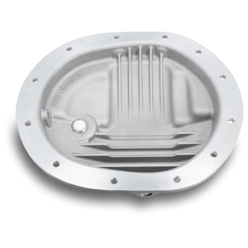 PPE Heavy Duty Rear Differential Cover 138051210 (Brushed) Compatible with 2020+ GM 1500 3.0L Duramax or 2014+ GM 1500 (V6 or V8 Gas)