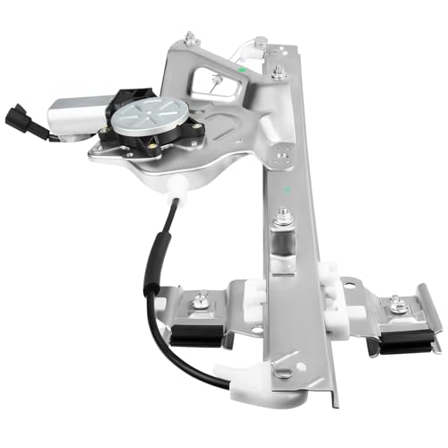 Front Driver Side Power Window Regulator with Motor Replacement for 2000 2001 2002 2003 2004 2005 Buick Lesabre Custom Limited Sedan, Left, 741-762