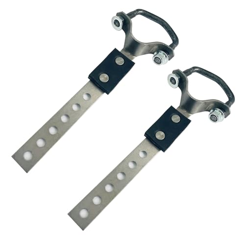 Elifecenter Heavy Duty Tailpipe Exhaust Hangers Flexible Swivel Exhaust Bracket