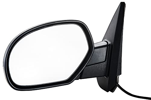 ZAPOSTS Side View Mirror Replacement Fit for 07-13 for Chevy Silverado 1500 2500 HD 3500 HD for GMC Sierra 1500 2500 for GMC Yukon/Yukon XL 1500 Power Heated Manual Folding Driver Side Mirror.