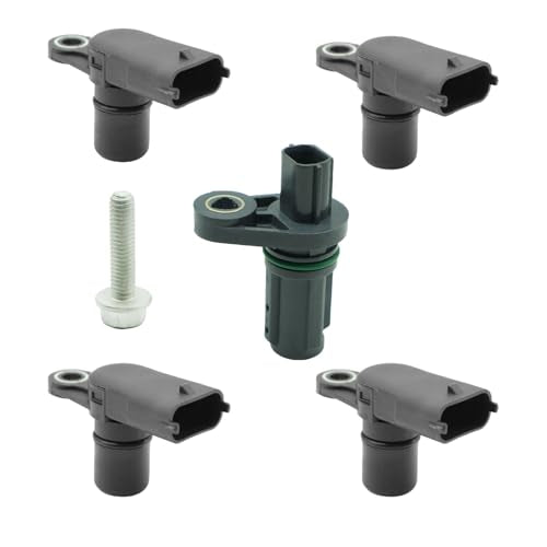 JSNOOKN Engine Camshaft and Crankshaft Position Sensor Kit for Buick Enclave Cadillac ATS CTS SRX Chevrolet Camaro Equinox Impala Malibu Traverse GMC Acadia Terrain Canyon