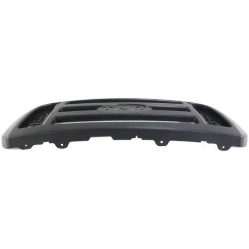 Garage-Pro Grille Assembly Compatible with 2006-2011 Ford Ranger Textured Gray Shell with Black Insert