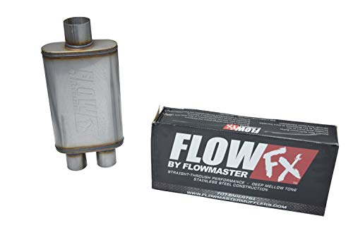 Truck Exhaust Kits - Shop Line Dual Exhaust Sytem 2.5 inch Aluminized Pipe Flowmaster Flow FX Muffler Chrome Tips
