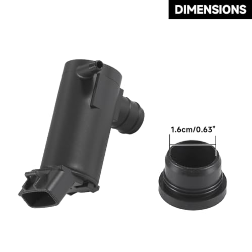YOLLKY Windshield Washer Pump for Toyota RAV4 Camry Corolla 4Runner