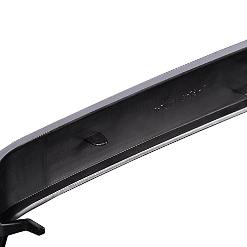 PIT66 Front Grille Trim Set Compatible with Chevy Silverado 2003-2007 Black