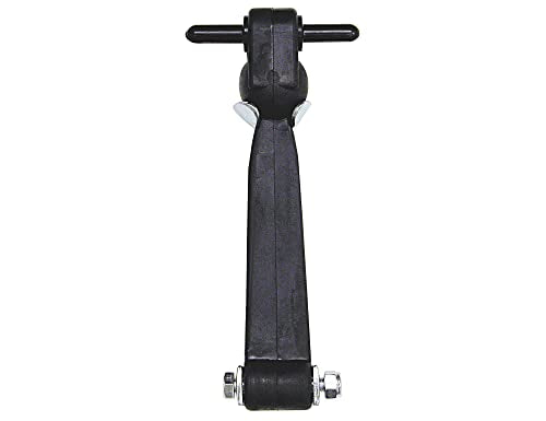 Buyers Products WJ208 Truck and Trailer Rubber Hood Latch, 7-7/8 Inch Heavy-Duty Rubber Hood Catch, Includes Brackets & Pin w/Bumper, Great For Battery Boxes & Tool Cabinets