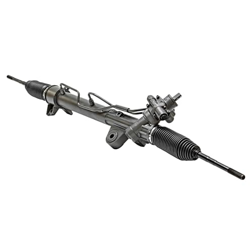 Detroit Axle - Rack and Pinion for Chevy Traverse GMC Acadia Buick Enclave Saturn Outlook Complete Power Steering Rack and Pinion Assembly [with Sensor] Replacement