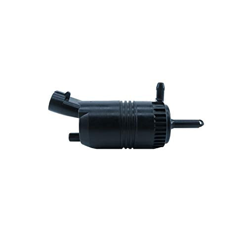 tostmolt 2pcs 12V Front+Rear Windshield Washer Fluid Pump Motor w/Grommet Fit Astro Safari Trailblazer Envoy Suburban Yukon Tahoe Escalade Acadia Typhoon S15 Jimmy S10 Blazer Traverse Caprice & Multi