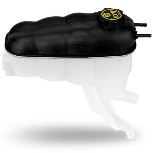 YEHERIT 603-973 Coolant Expansion Reservoir Tank with Cap Compatible with Chevy Silverado 1500 2500 Tahoe, GMC Sierra 1500 Yukon, Cadillac Escalade 2014-2020 Replace# 22856231, 3014134