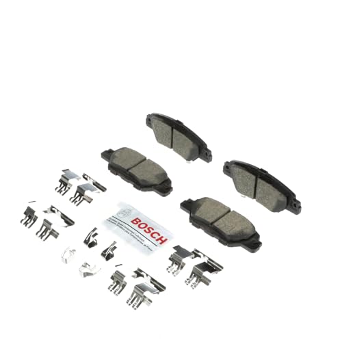 BOSCH BC1846 QuietCast Premium Ceramic Disc Brake Pad Set - Compatible with Select Mazda CX-5; REAR