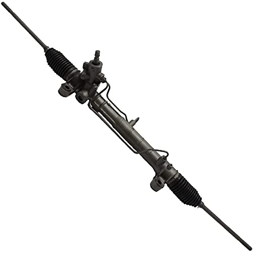 Detroit Axle - FWD Front Rack & Pinion Kit for 03-08 Pontiac Vibe Matrix, Power Steering Rack and Pinion Assembly Outer Tie Rod Ends 2003 2004 2005 2006 2007 2008 Replacement