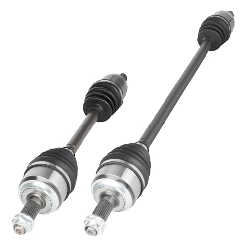 TadaMark 2PCs Front CV Axle Shaft Assembly Fit for Honda Civic 1.8L 2006-2015 (for 2014-2015 Civic Natural Gas, Sedan Only) L4, Automatic Transmission, Left and Right Side, for 66-4233, 66-4232