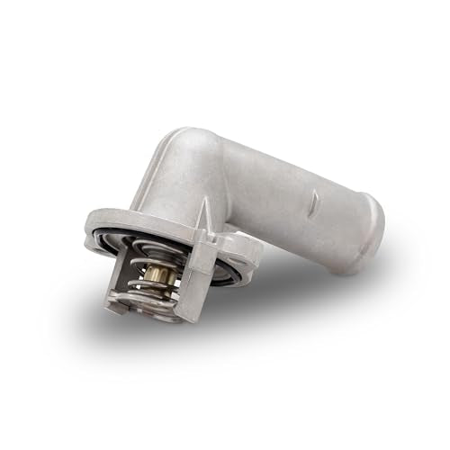 Mishimoto MMTS-WRA-12E Thermostat with Housing, Compatible with Wrangler JK 2012-2018, 194F