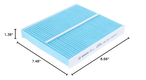 BOSCH 6092C HEPA Cabin Air Filter - 3 Layer Protection For A Healthier Ride
