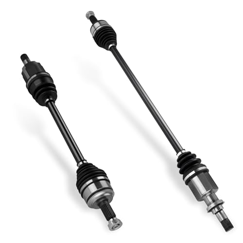 Front Left & Right CV Axle Shaft Assembly Fits for Honda Civic L4 2.0 2.0L 2016-2021 (for EX LX LX-P Models), Automatic CVT Trans Only, Driver & Passenger Side, 2-Pack
