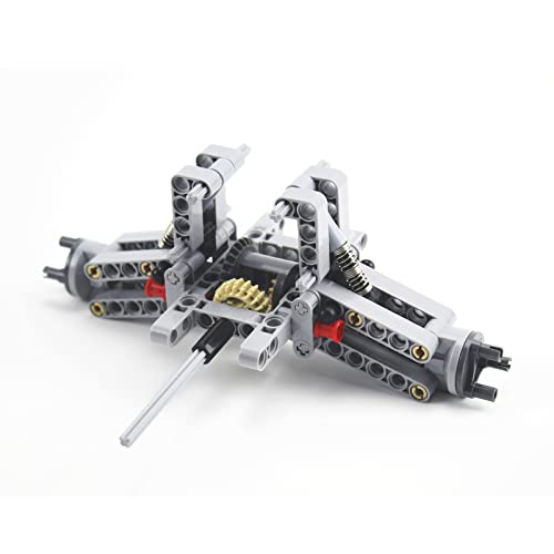 TTLYHEK Technical Car Parts Toy Off-Road Rear Suspension System Compatible with All Major Brands Building Block Technical Parts Kit DIY Accessories (78Pcs)