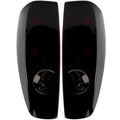 MiKaFex Tail Lights Compatible with Chevrolet Chevy Colorado GMC Canyon 2004-2012 Rear Brake Lamps Smoke Red Lens without Halogen Bulb Replace# GM2800164 19417444 20825943