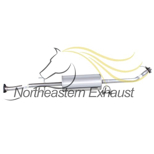 Exhaust Resonator Pipe Compatible for 2007-2009 Honda CR-V 2.4L | Stainless Steel | Northeastern Exhaust | Free Gaskets, Clamp, Hangers, and Bolt Kits Included